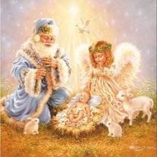 Схема вышивки «рождество»