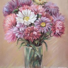 Схема вышивки «астры»