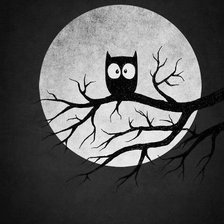 Схема вышивки «Сова»