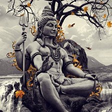 Схема вышивки «Шива»