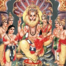 Схема вышивки «Нрисимха»