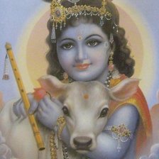 Схема вышивки «Кришна»