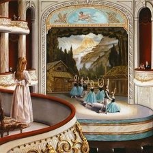 Схема вышивки «Балет»