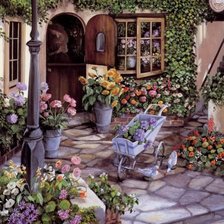 Схема вышивки «Цветы»