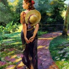 Схема вышивки «в саду»