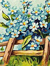 незабудки - незабудки, цветы, букет - оригинал