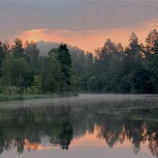 Схема вышивки «пейзаж»