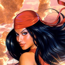 Схема вышивки «Цыганка»