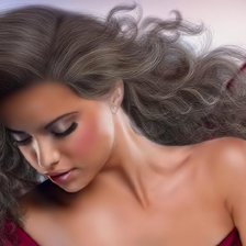 Схема вышивки «Девушка»