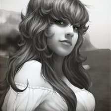 Схема вышивки «Из цикла монохром..»