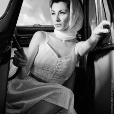 Схема вышивки «Из цикла монохром..»