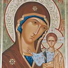 Схема вышивки «икона»