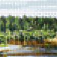 Предпросмотр схемы вышивки «Летний пейзаж» (№620952)