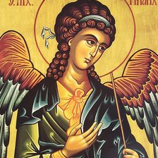 Схема вышивки «архангел михаил»