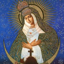 Схема вышивки «икона»