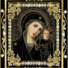 Схема вышивки «икона»