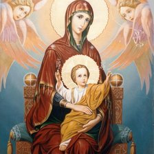 Схема вышивки «икона»