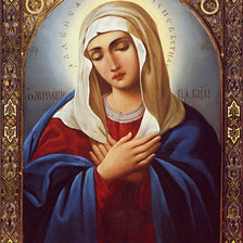 Схема вышивки «икона»