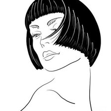 Схема вышивки «Красота женщины»