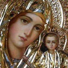 Схема вышивки «Икона Золотая»