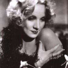 Схема вышивки «марлен дитрих»