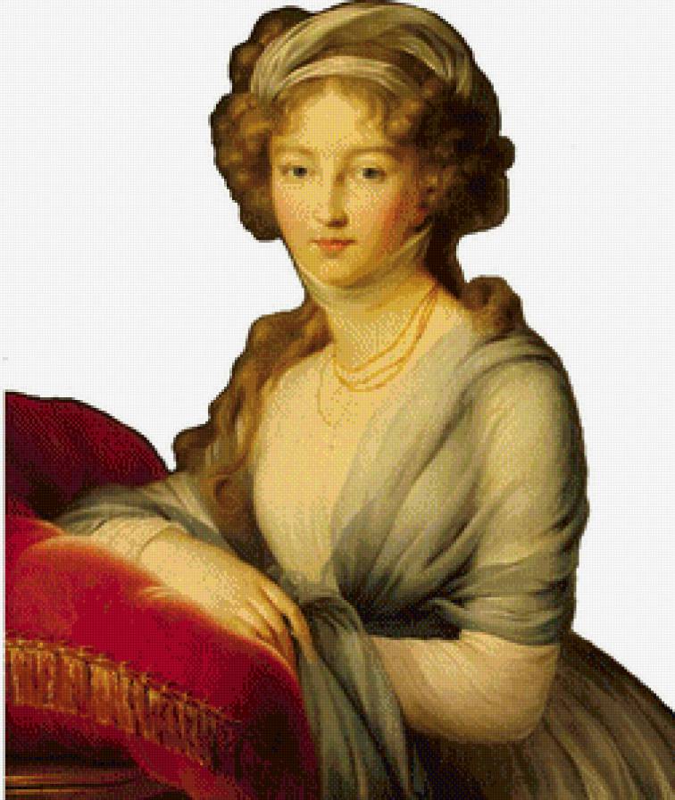 дама - дама, ретро, живопись, красота, картина - предпросмотр