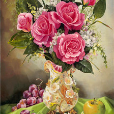 Схема вышивки «натюрморт»