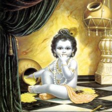 Схема вышивки «Кришна»