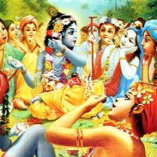 Схема вышивки «РадхаКришна»