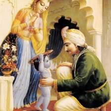 Схема вышивки «Кришна»