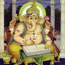 Схема вышивки «Ганеша»