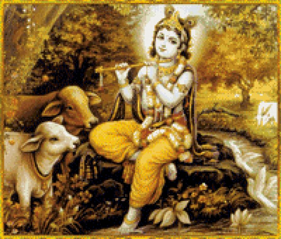 Кришна - индия бог господь - предпросмотр