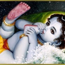 Схема вышивки «Кришна»