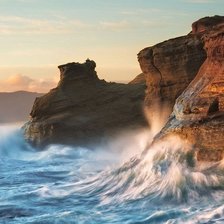 Схема вышивки «Море»