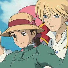 Схема вышивки «Ходячий замок Хаула»