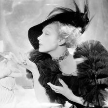 Схема вышивки «марлен дитрих»