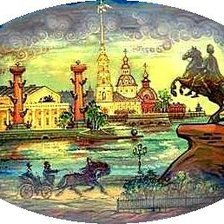 Схема вышивки «Питерские зарисовки»