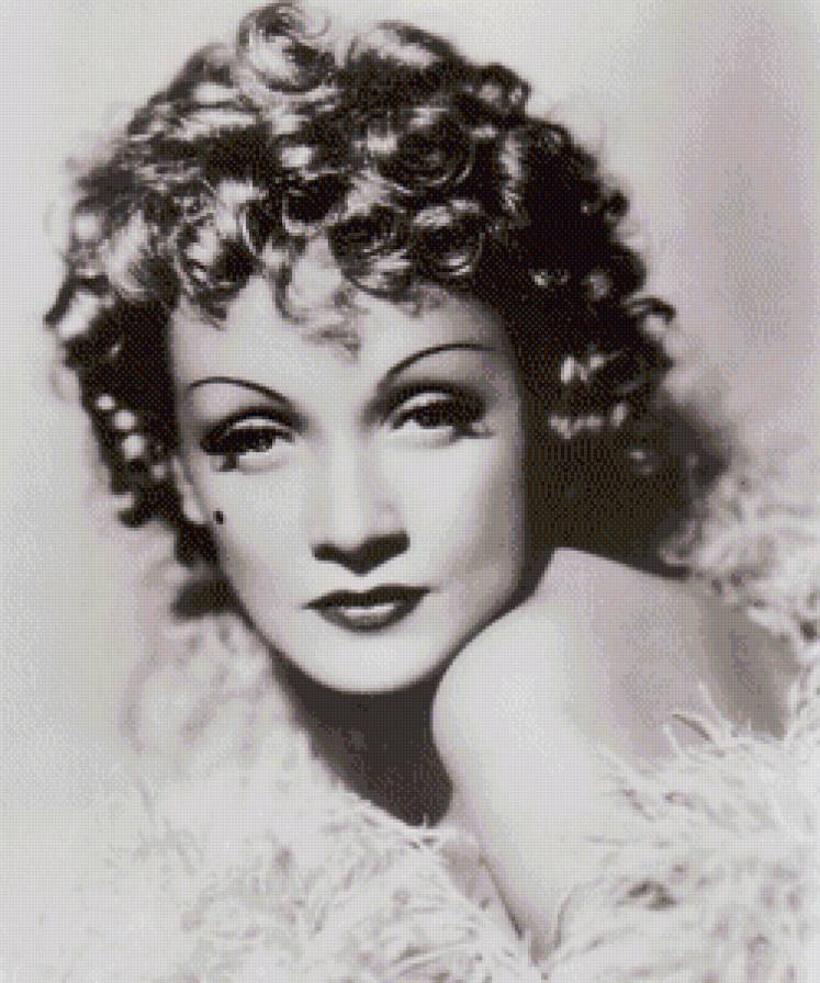 марлен дитрих - портрет, картина, девушка, красота, ретро - предпросмотр