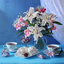 Схема вышивки «серия "букеты"»