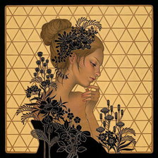 Схема вышивки «женский образ»