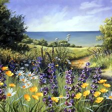 Схема вышивки «Полевые цветы»