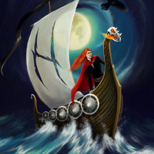 Схема вышивки «Нагльфар»