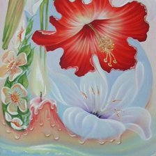 Схема вышивки «Лилии»