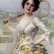 Схема вышивки «девушка»