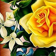 Схема вышивки «Полиптих - средняя левая часть»