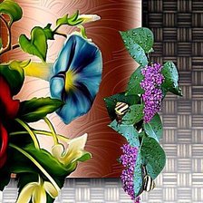 Схема вышивки «Полиптих - правая часть»