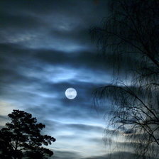 Схема вышивки «ночное небо»