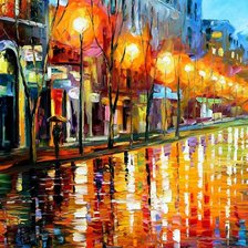 Схема вышивки «Вечер»