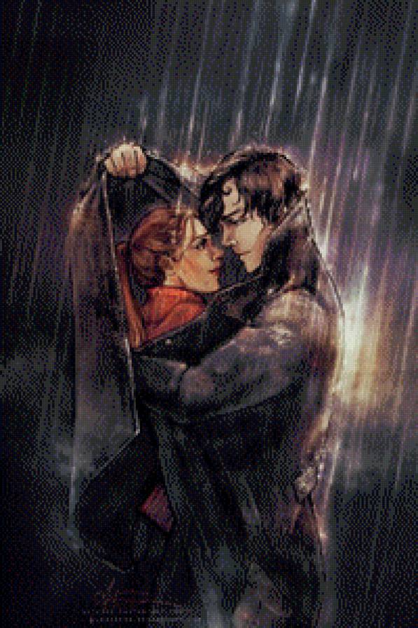 Шерлок и Молли - фанарт - предпросмотр