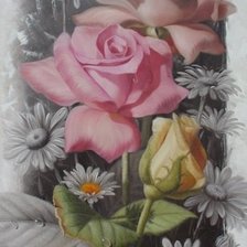 Схема вышивки «Розы»